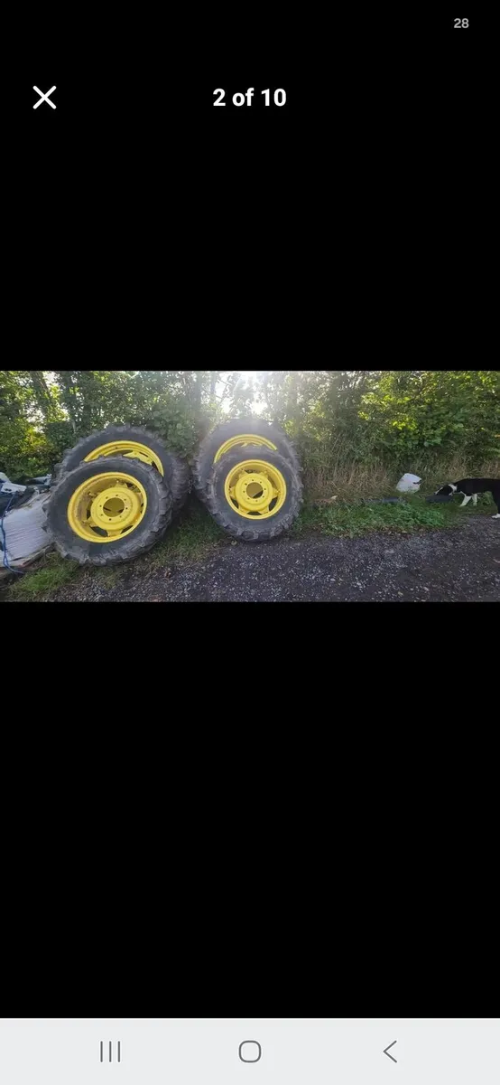 John deer wheels and tyres - Image 2