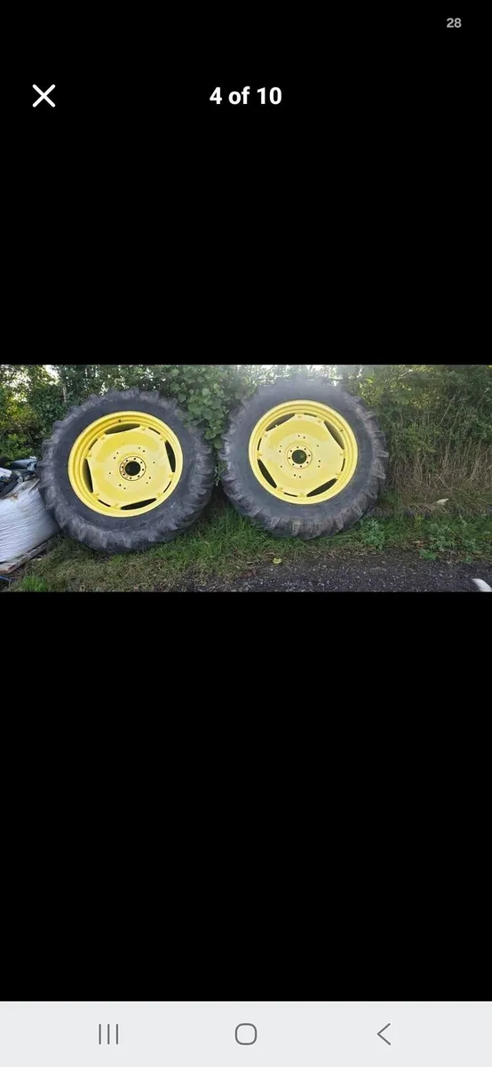 John deer wheels and tyres - Image 3