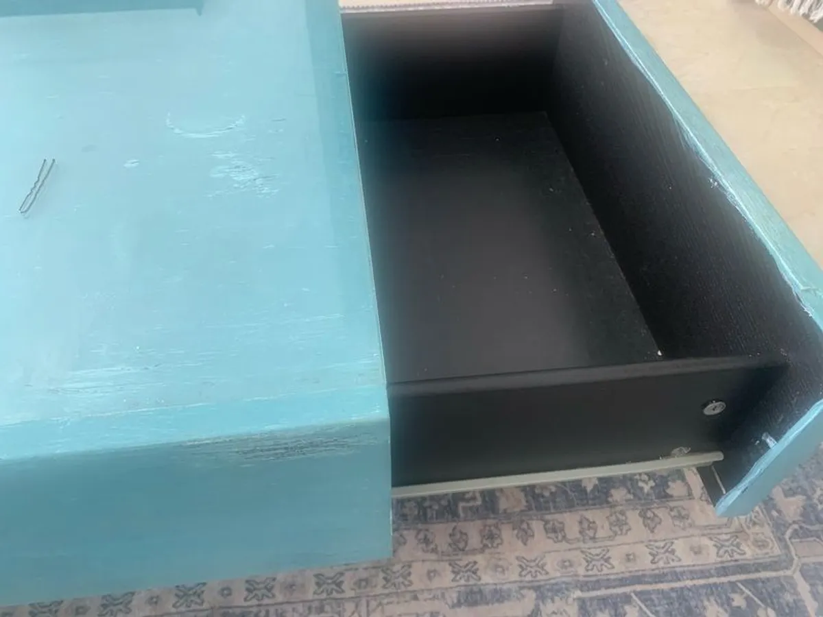 coffee table with drawers - Image 3