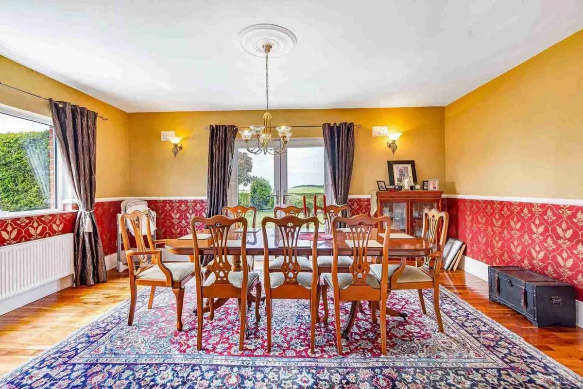 Stunning DiningRoom Table and Chairs and Sideboard - Image 1