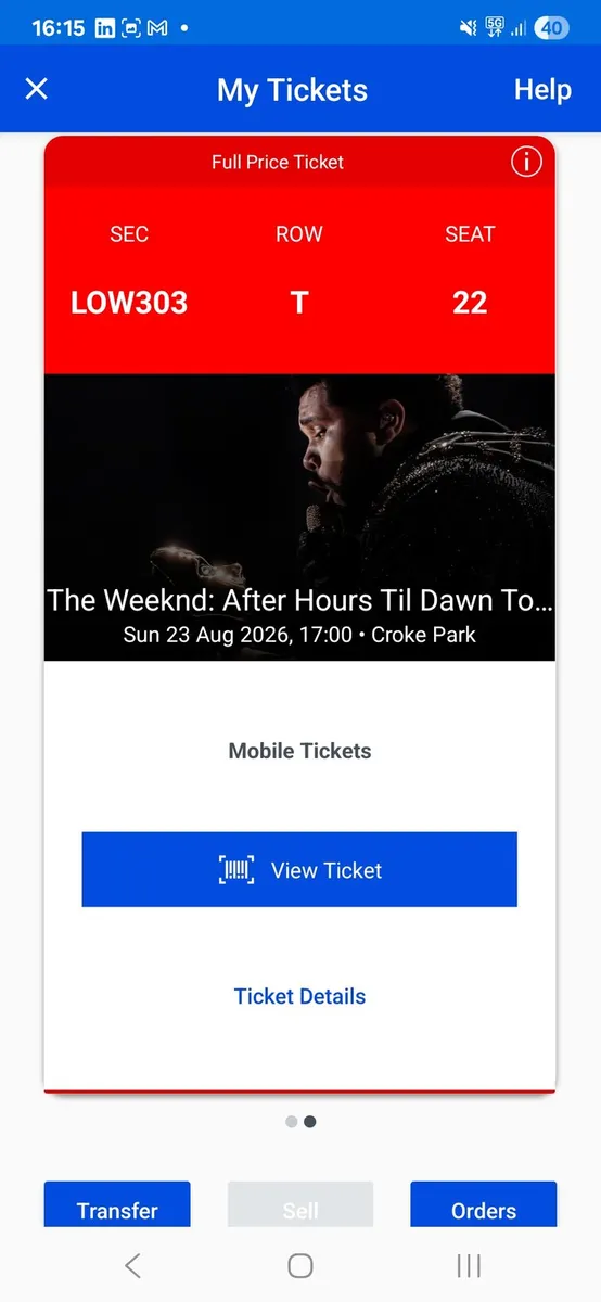 Weekend tickets - Image 1