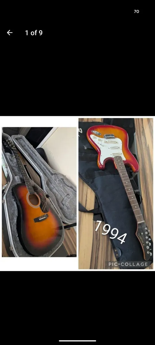 2 guitars for price of 1. First come first served - Image 1