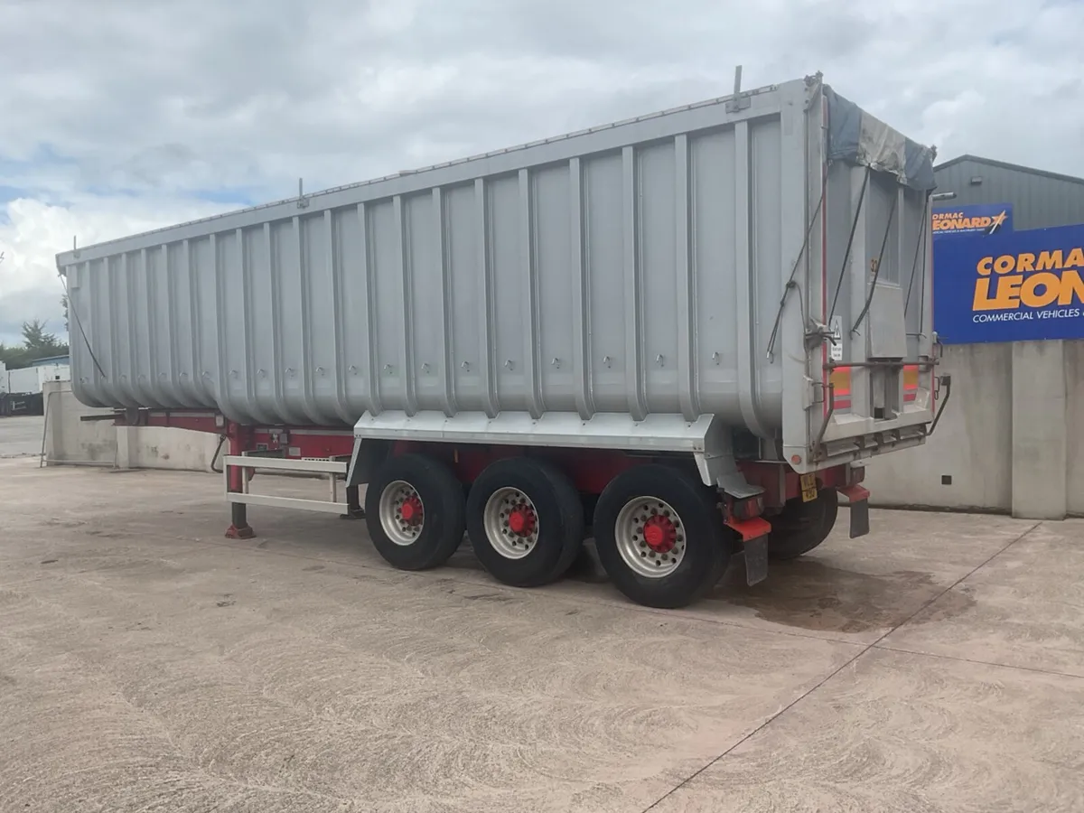 2013 WILCOX Tri Axle Bulk Tipping Trailer - Image 3