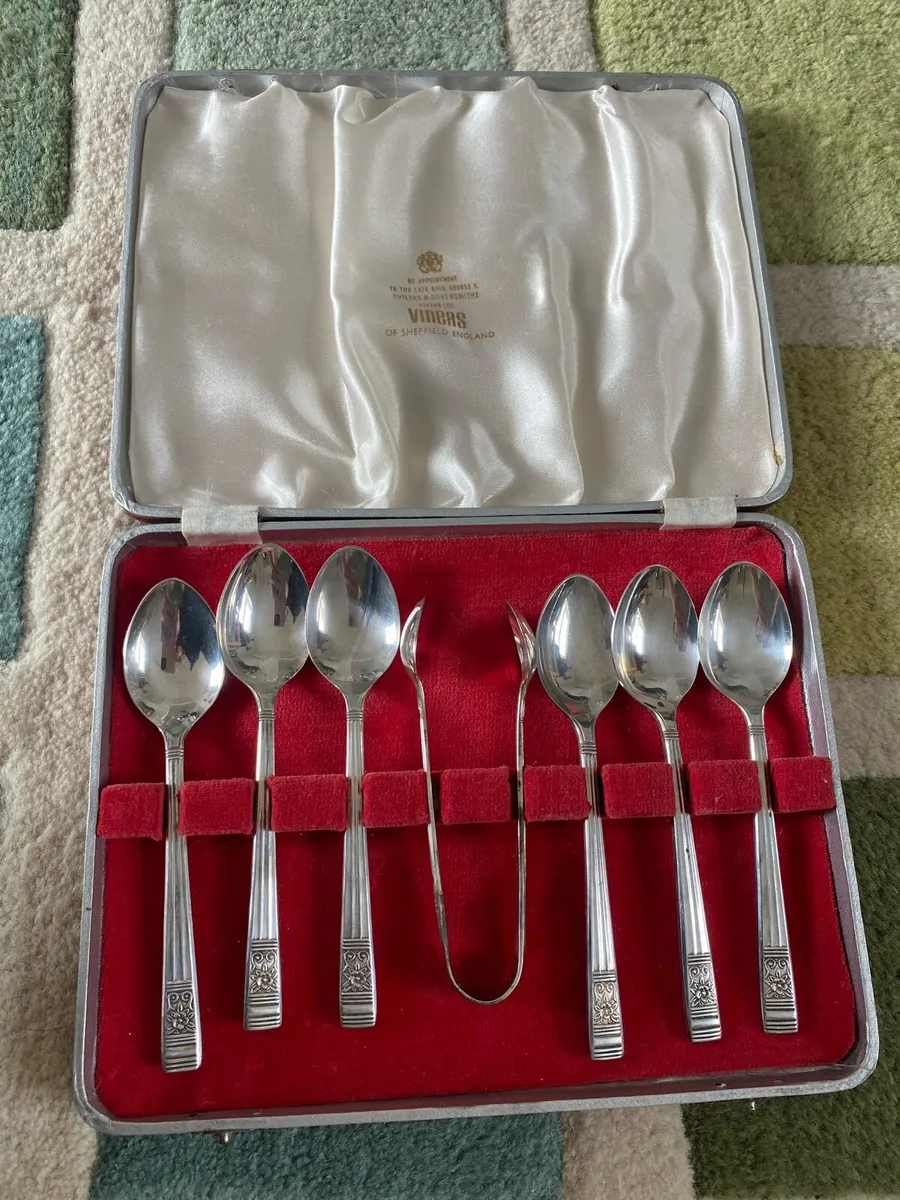 Teaspoon set Viners of Sheffield - Image 1
