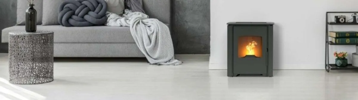 wood pellet stove - Image 2