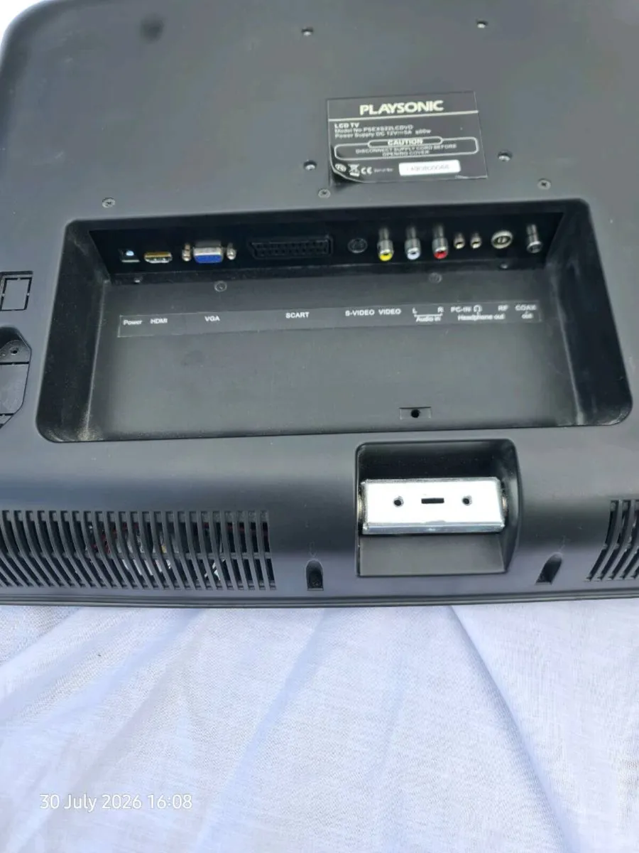 Tv/ dvd player with wall stans - Image 2