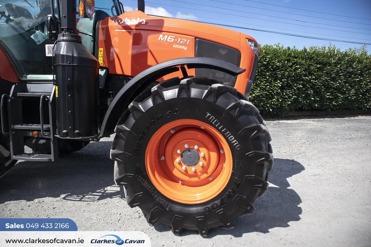 New Kubota M6-121U Tractor - Image 3