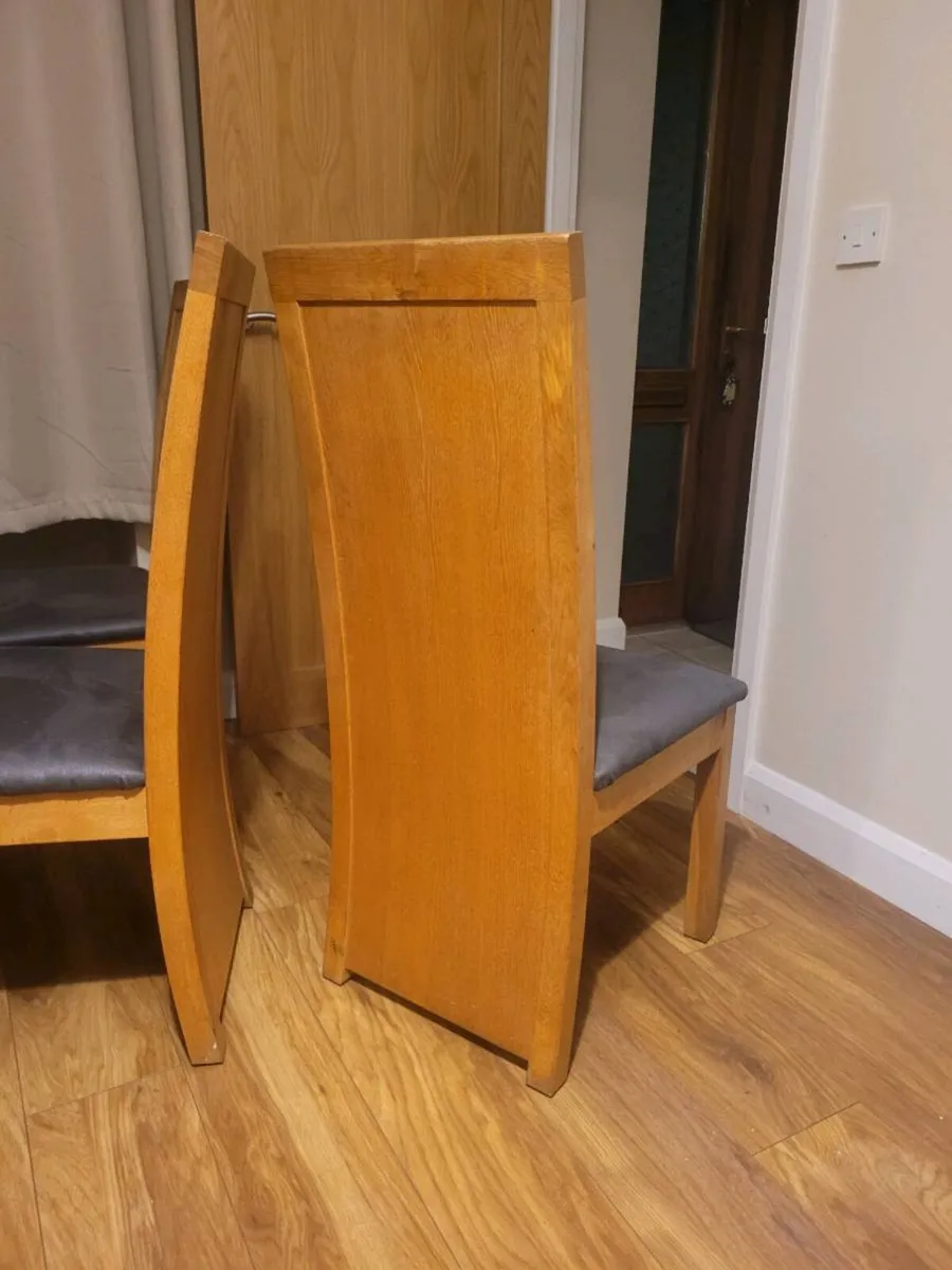 Set of 6 Dining Kichen Chairs - Image 4