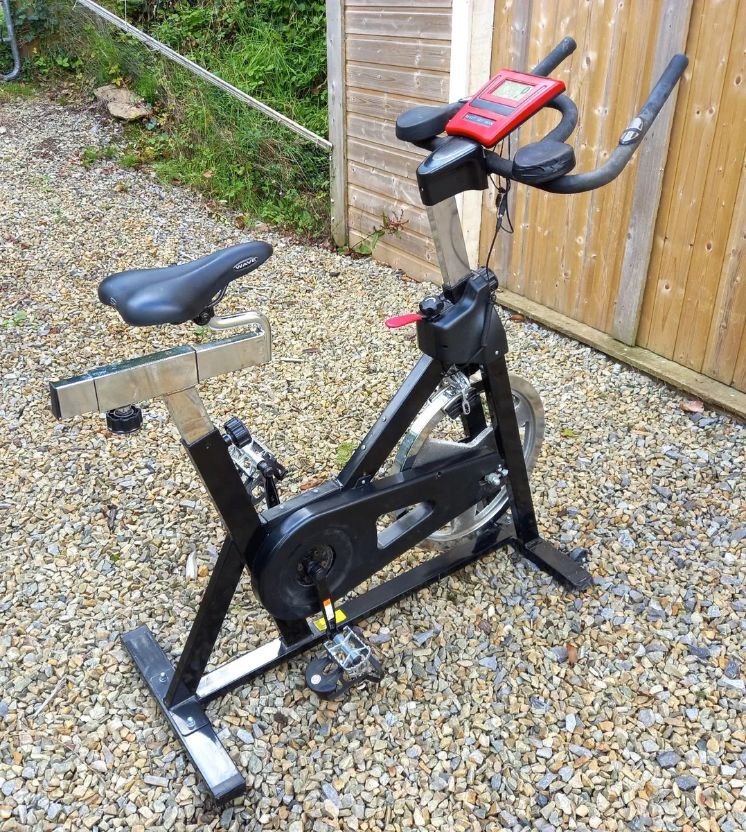 exercise bike with monitor - Image 1