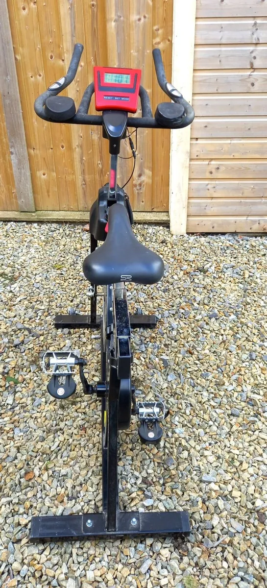exercise bike with monitor - Image 2
