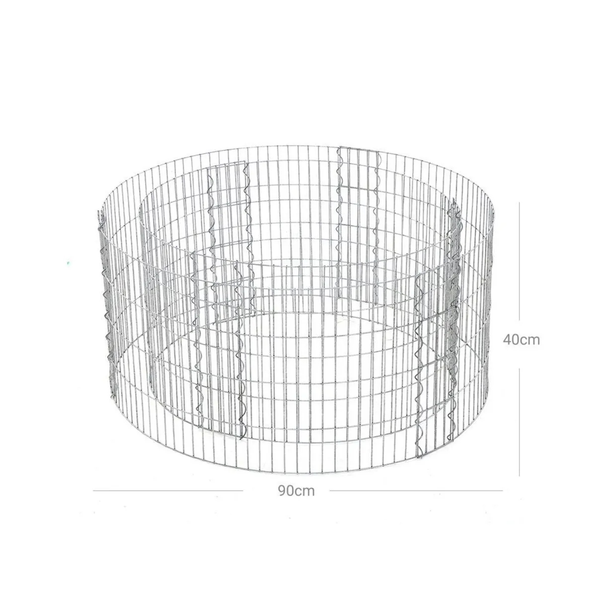 2 x Round Gabions (90x40) FREE Delivery - Image 4
