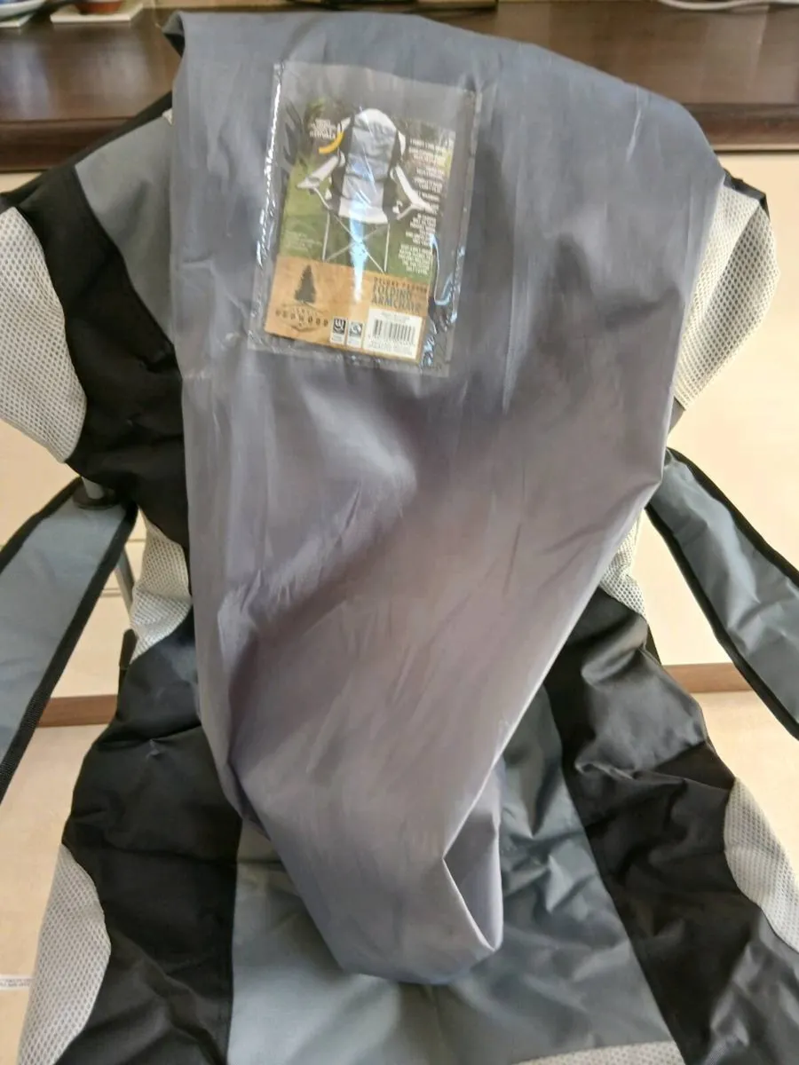 REGATTA FOLDING CHAIRS.  X.  2. BOTH NEW - Image 1