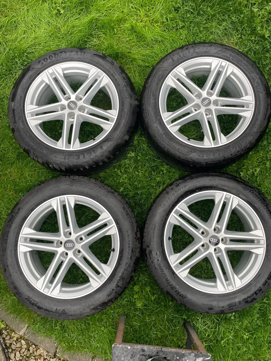 Audi Q5  S-Line 19” Alloy Wheels NEW Tyres - Image 2