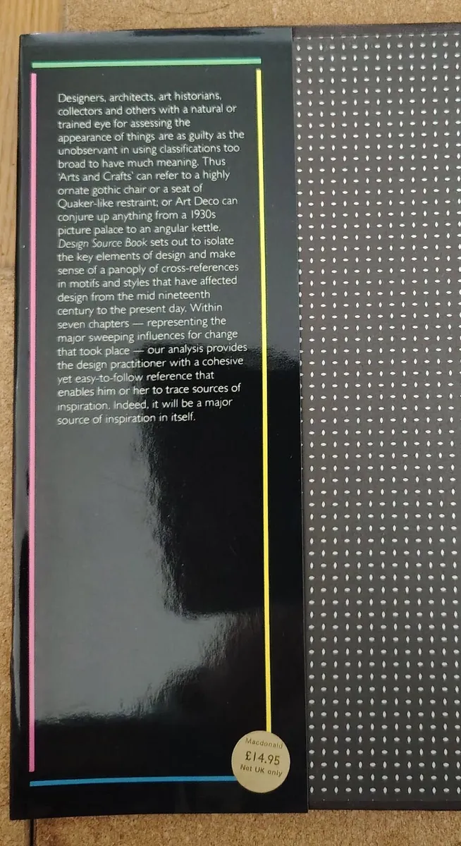 The Design Source Book Hardback 1986 1st Edition - Image 2