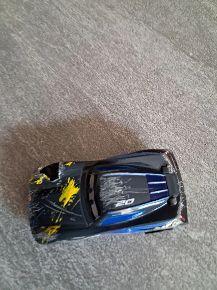 Disney pixar cars diecast. Crashed Jackson Storm. - Image 4