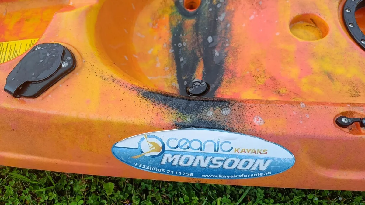 Oceanic Monsoon Canoe 2 People. - Image 1