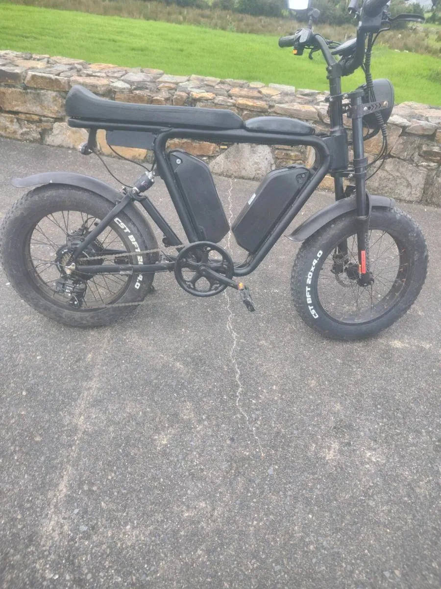 Electric Bicycle for Adults 48V Dual Battery. - Image 1