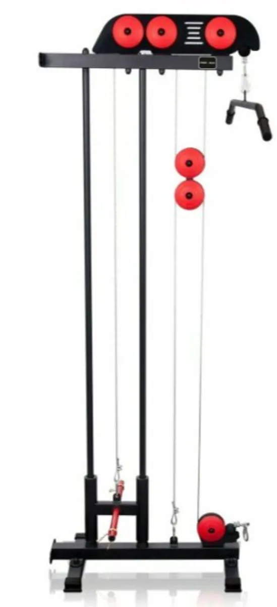 New Wall Mounted Lat Pulldown Machine Plate Loaded - Image 3