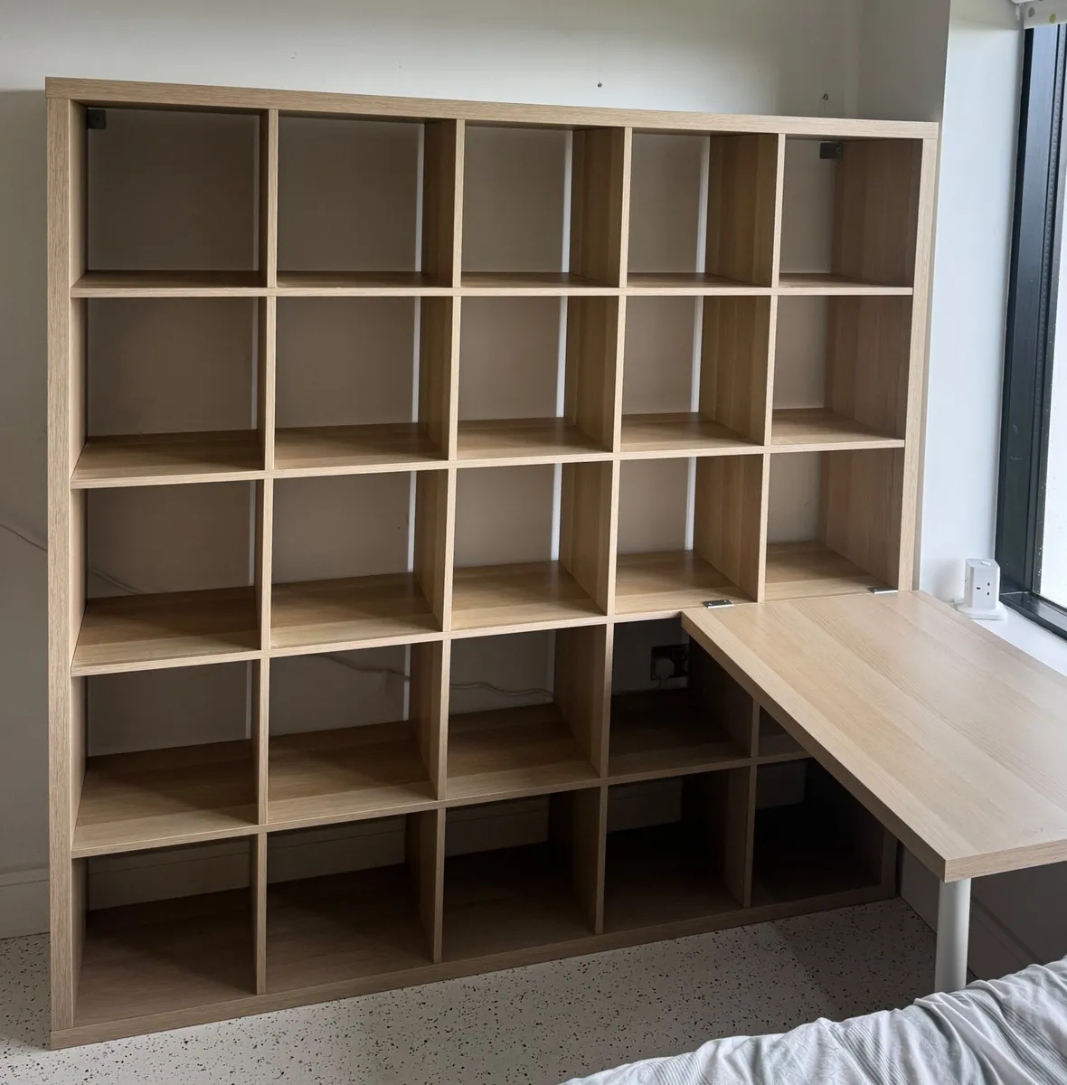 IKEA Shelf desk combination, KALLAX / LINNMON - Image 1