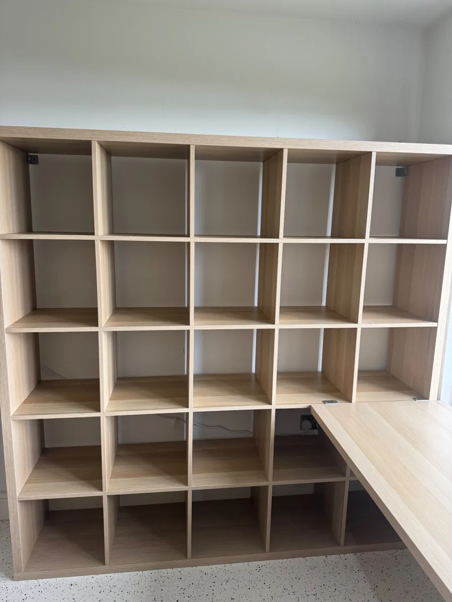 IKEA Shelf desk combination, KALLAX / LINNMON - Image 3