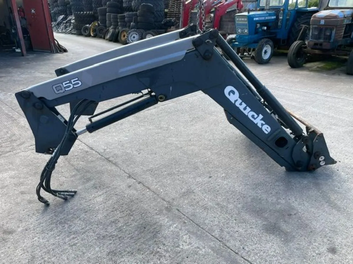 Quicke Q55 Loader For MF, NH, JD, Case, Claas - Image 1