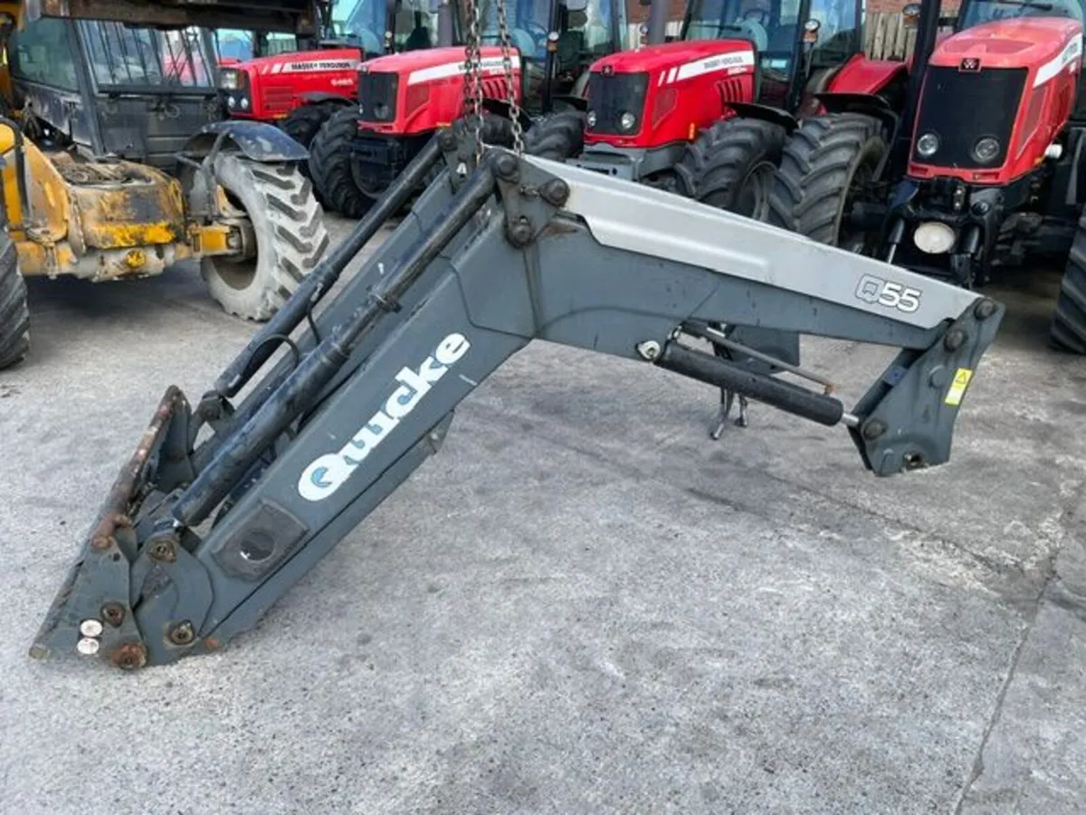 Quicke Q55 Loader For MF, NH, JD, Case, Claas - Image 2