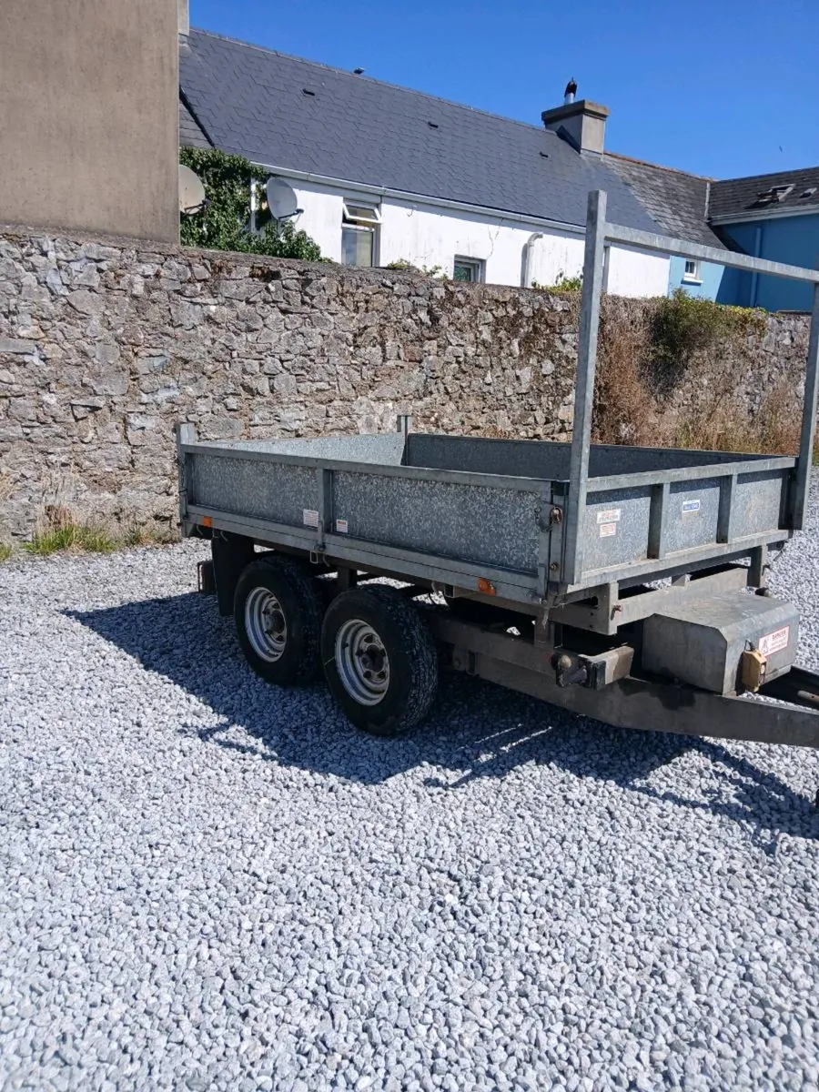 Dale kane tipper trailer 8ft by 5ft - Image 1