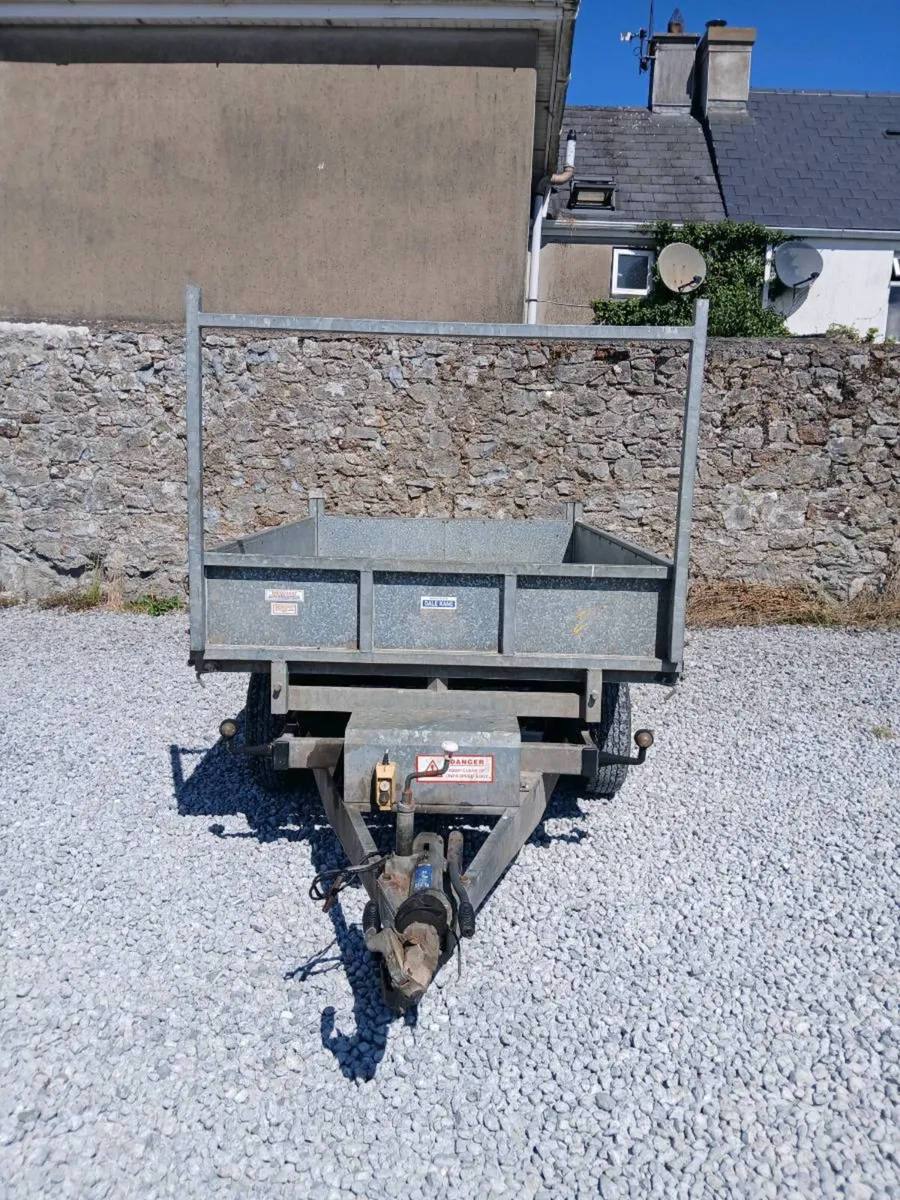 Dale kane tipper trailer 8ft by 5ft - Image 2
