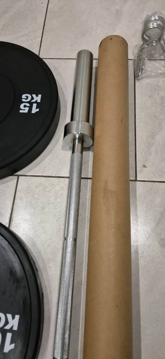 Brand new olympic bumper weight lifting set D - Image 3