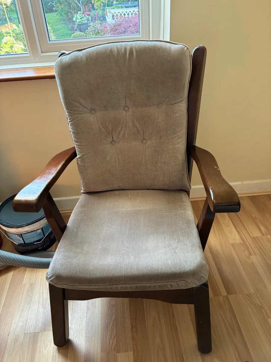 2 fireside chairs - Image 2