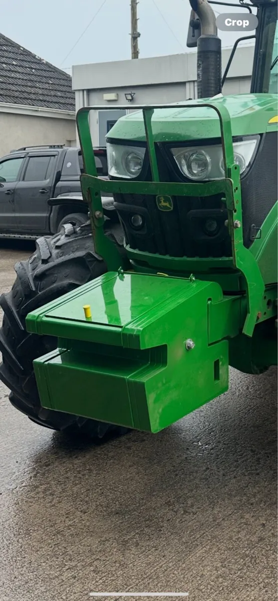 Tractor toolbox and weights - Image 3