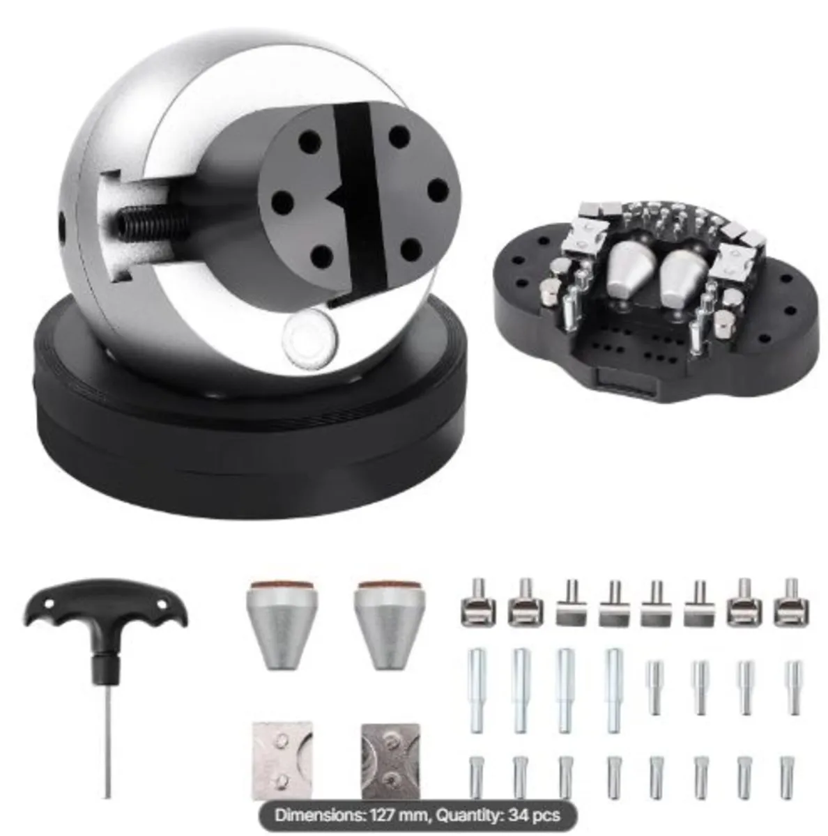 Ball Vise, 5" Engraving Setting Tool,360° Rotation - Image 1
