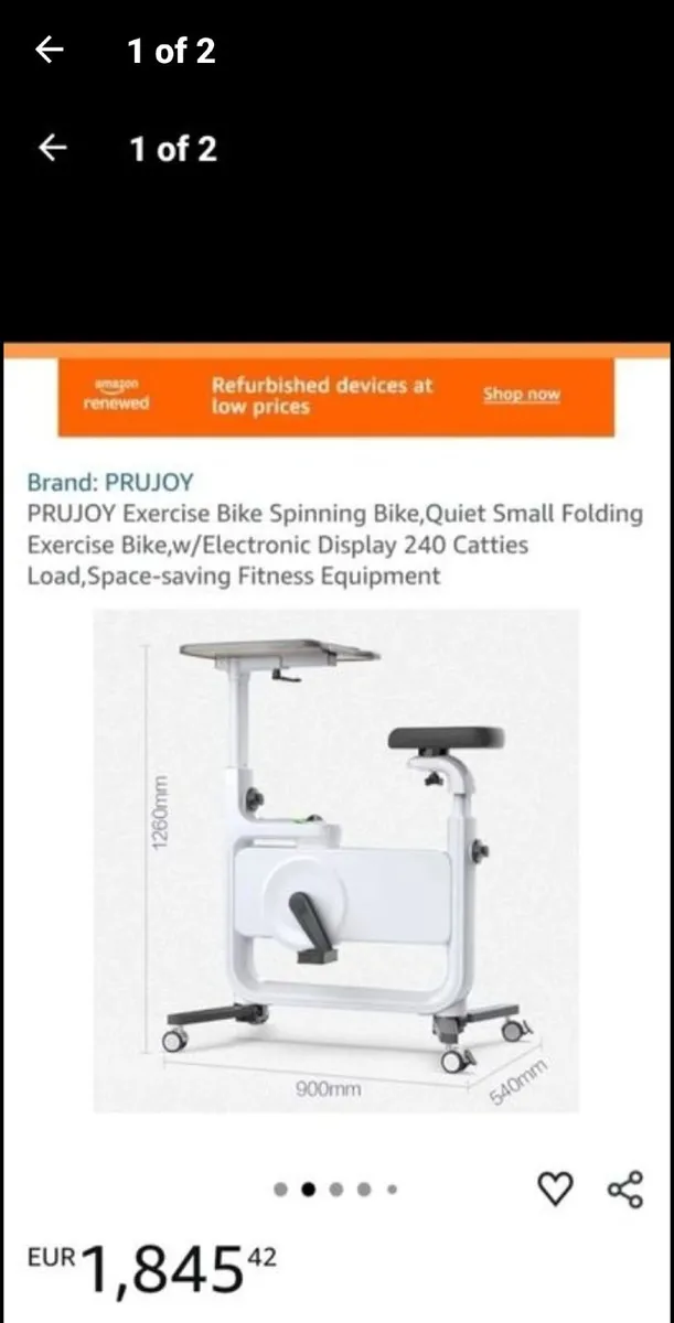 Exercise bike - Image 2