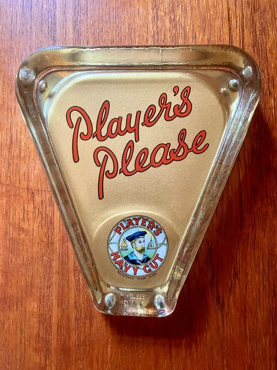 Pristine Collectible "Player's Please" Ashtray. - Image 1