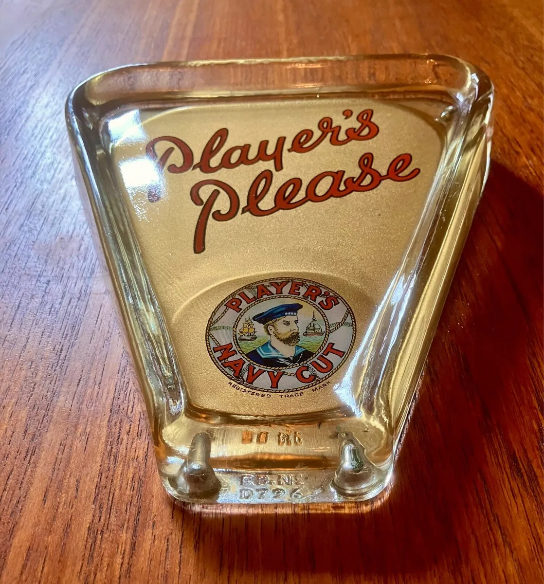 Pristine Collectible "Player's Please" Ashtray. - Image 2