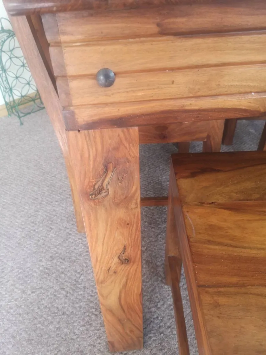 7,piece dining set 150 x 90 - Image 3