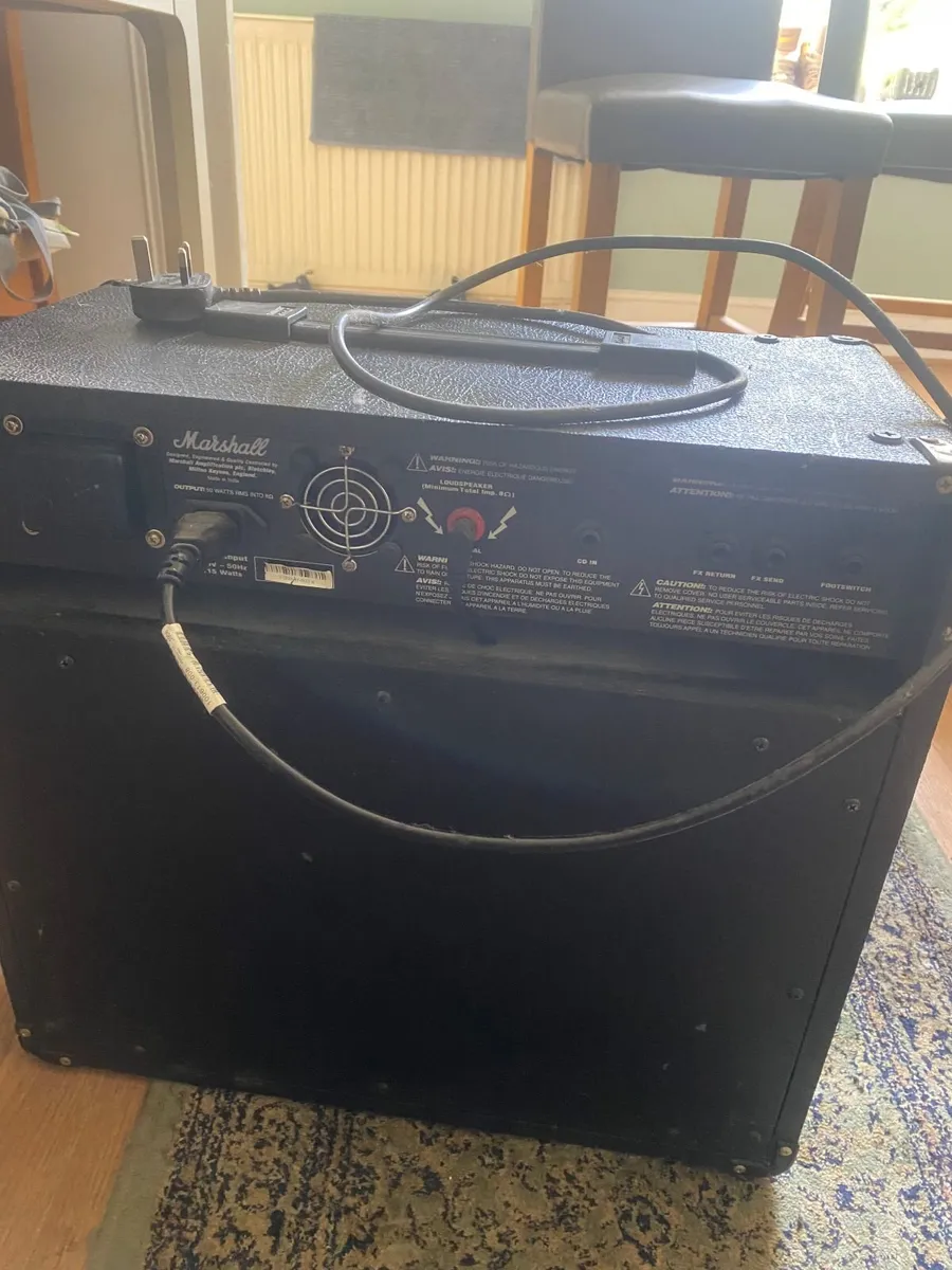 Marshall Guitar Amplifier - Image 2