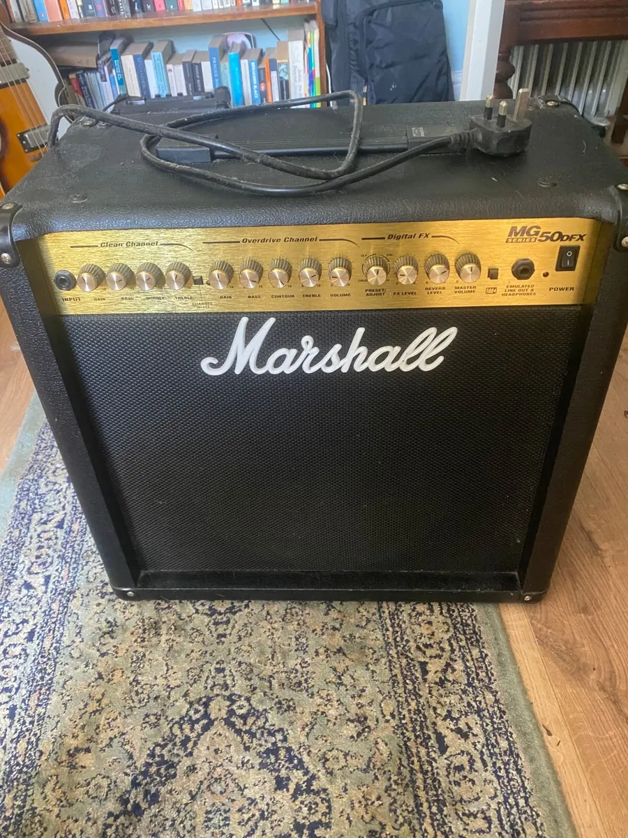 Marshall Guitar Amplifier - Image 1