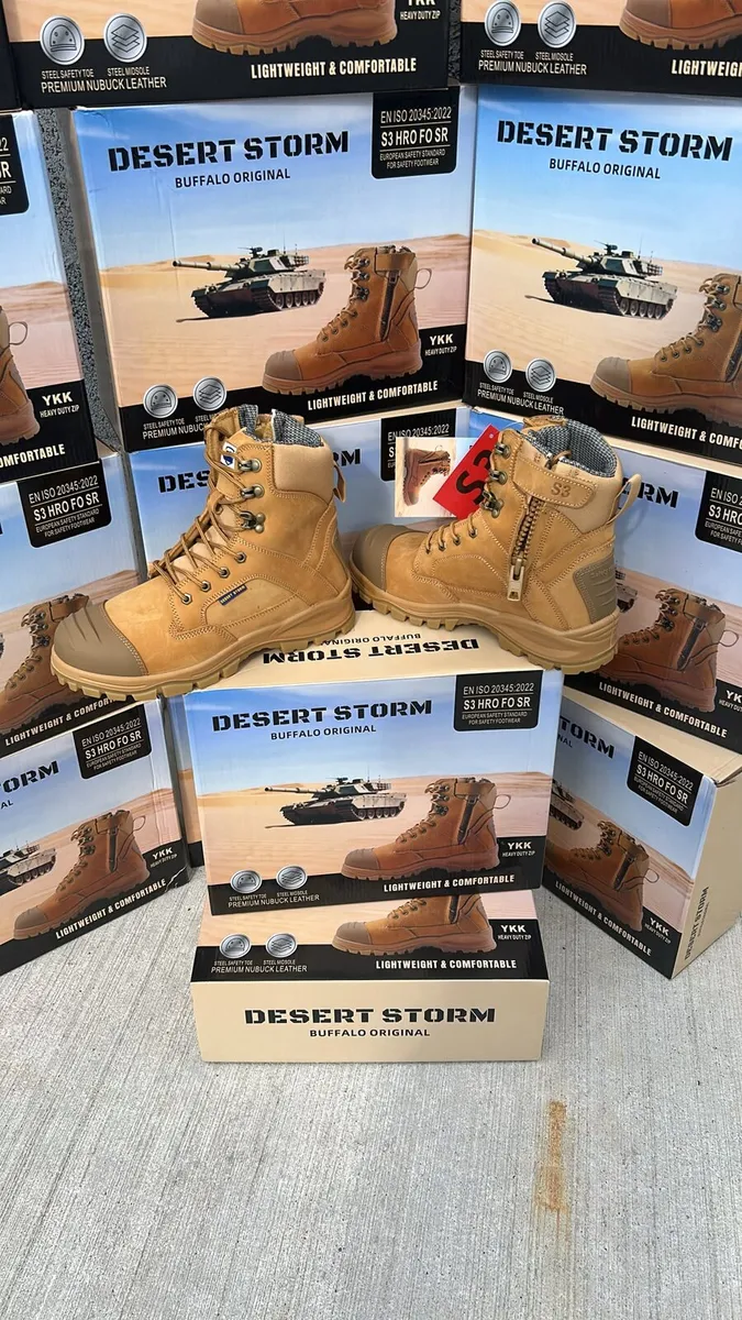 Desert Storm S3 heavy duty zip all sizes - Image 1