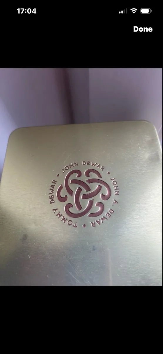 Dewars 15 yrs aged Metal Box - Image 3