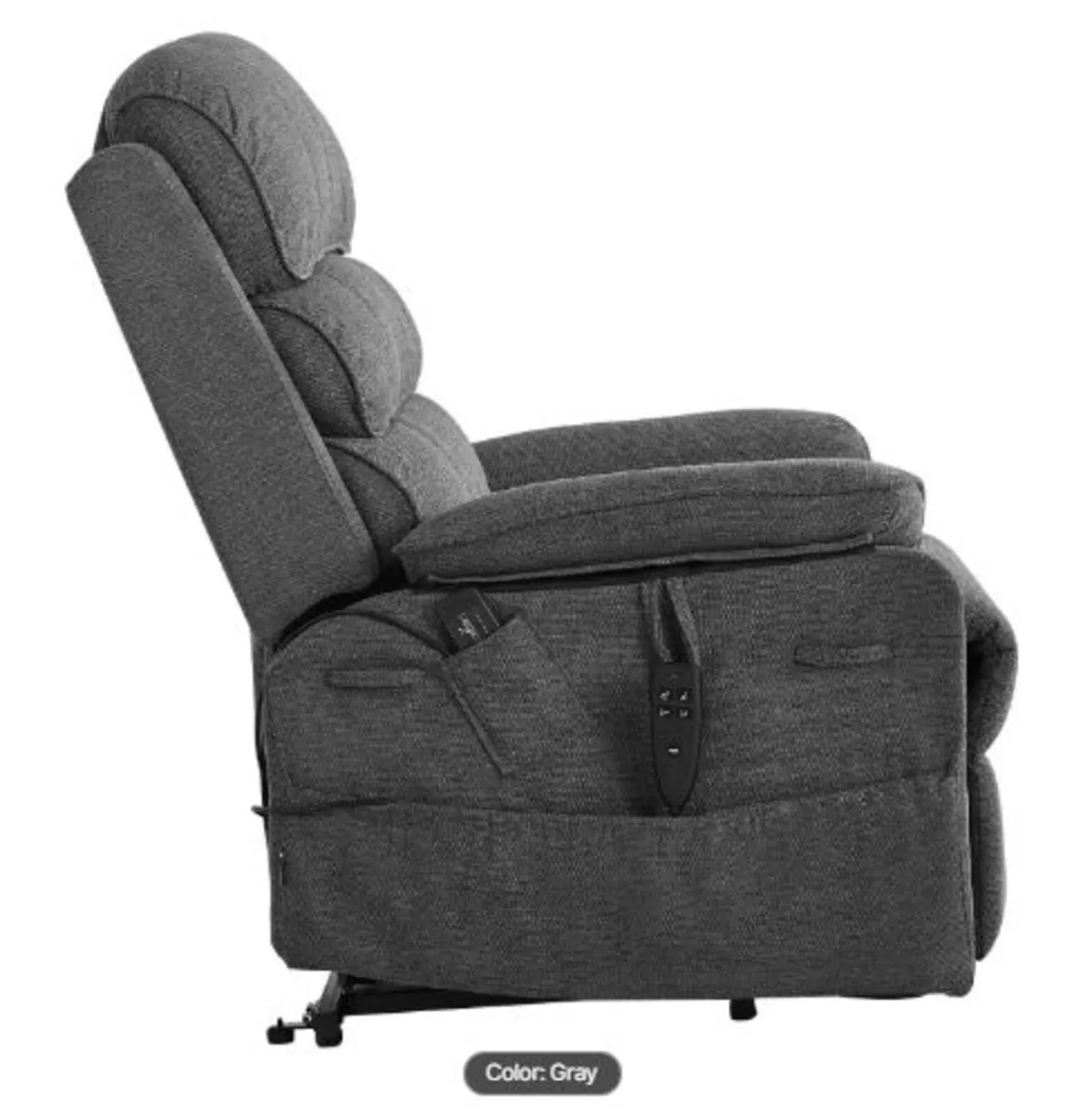 Power Lift Recliner Chair, Dual Motor, Medium - Image 3