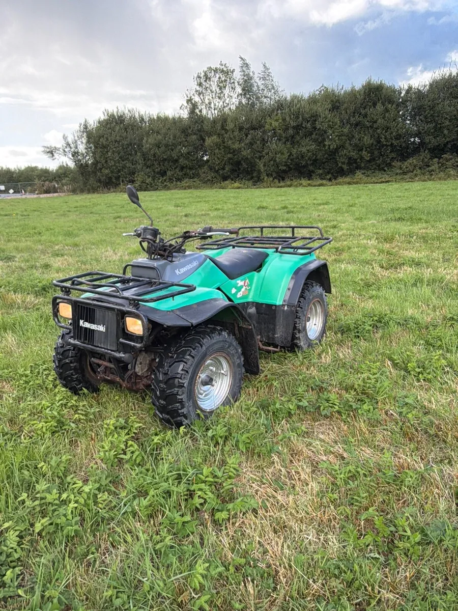 Kawasaki kf400 4 x4 farm quad ( old school) - Image 3