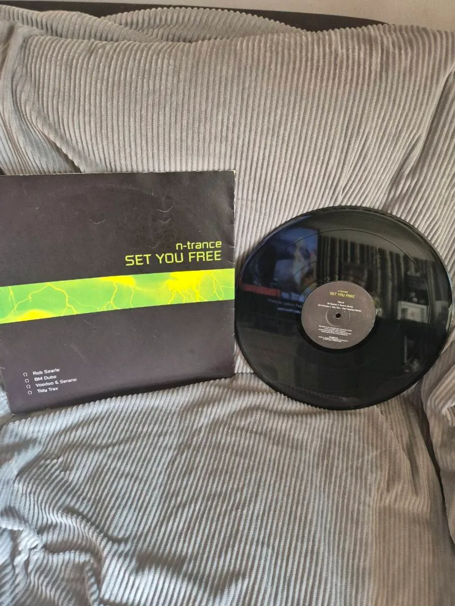 N-Trance - Set You Free (2001 Remixes) 12" Vinyl - Image 1