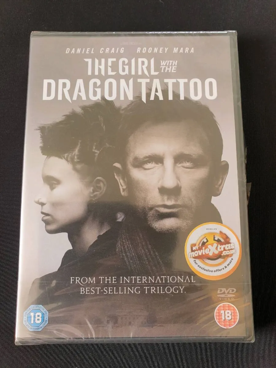 The Girl with the Dragon Tattoo DVD Stieg Larsson - Image 1