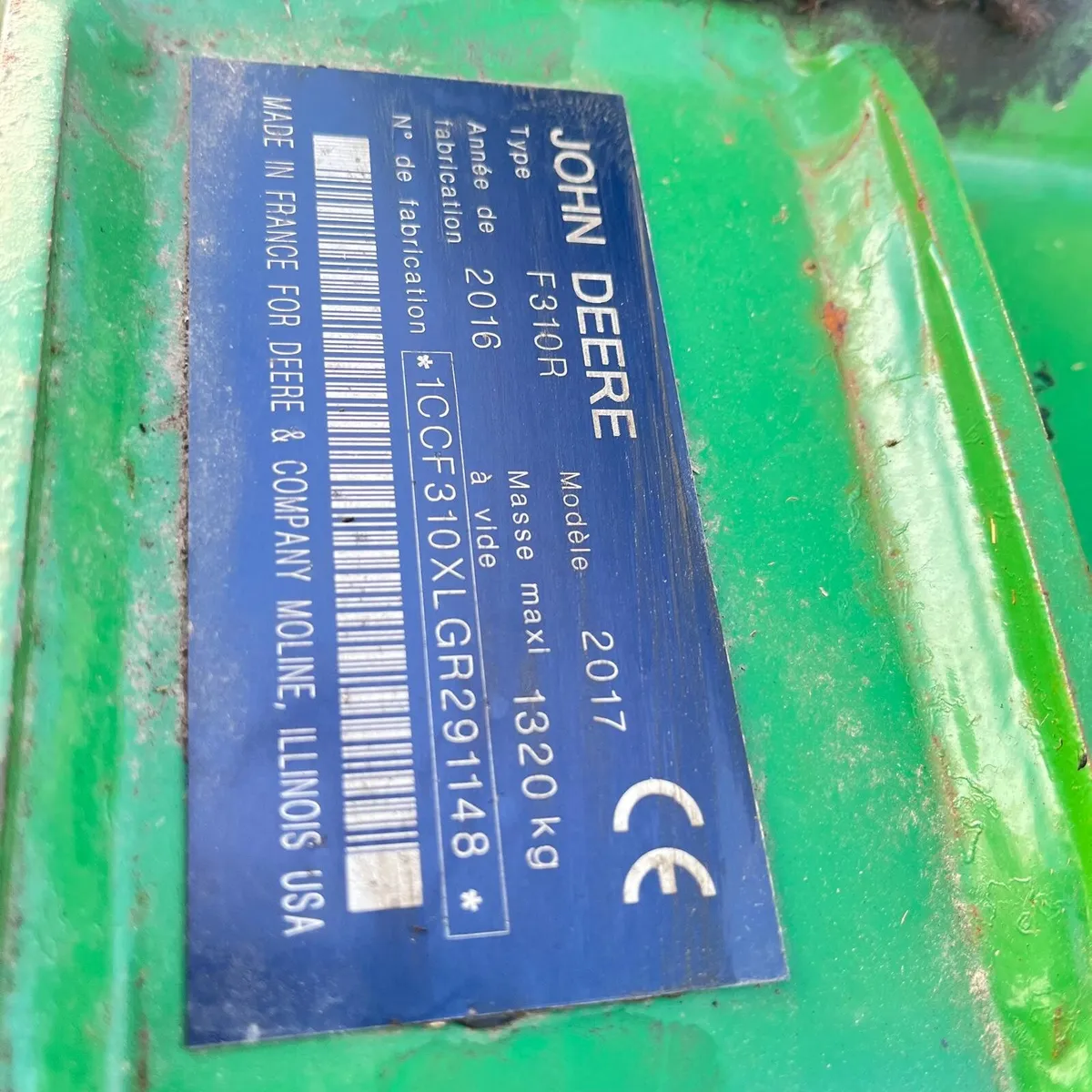 John deere mower - Image 2