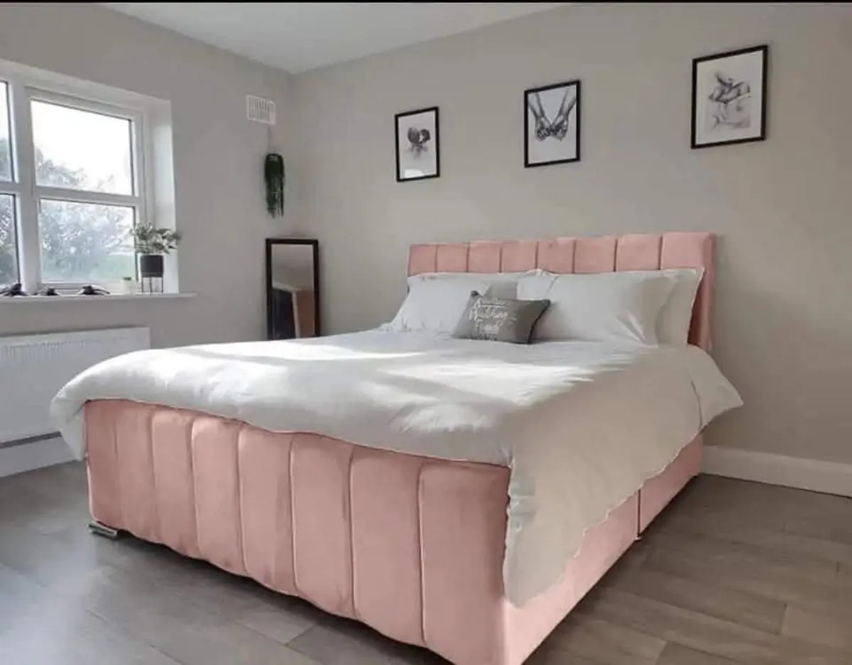 Florida Double & King Size Bed Frames With Drawers - Image 4