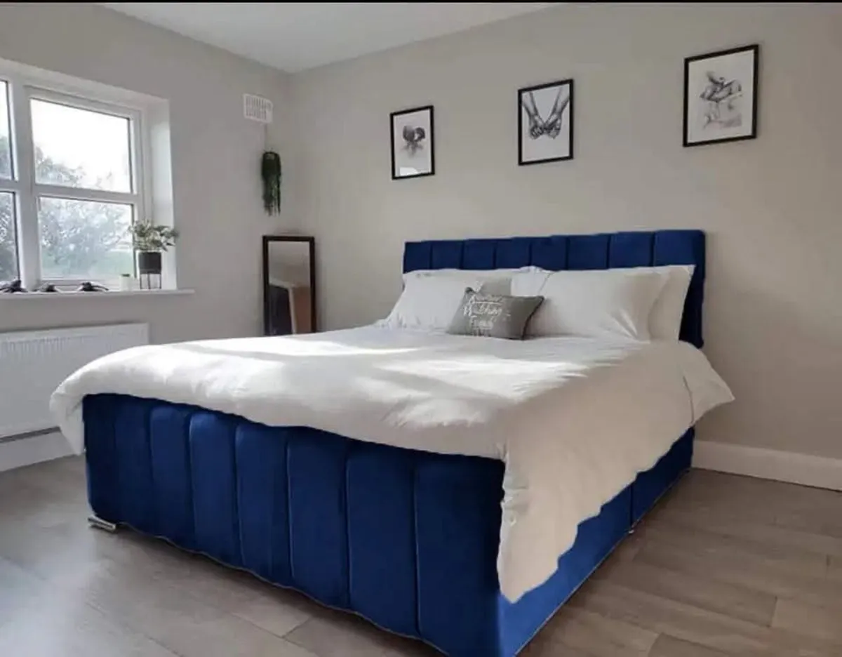Florida Double & King Size Bed Frames With Drawers - Image 3
