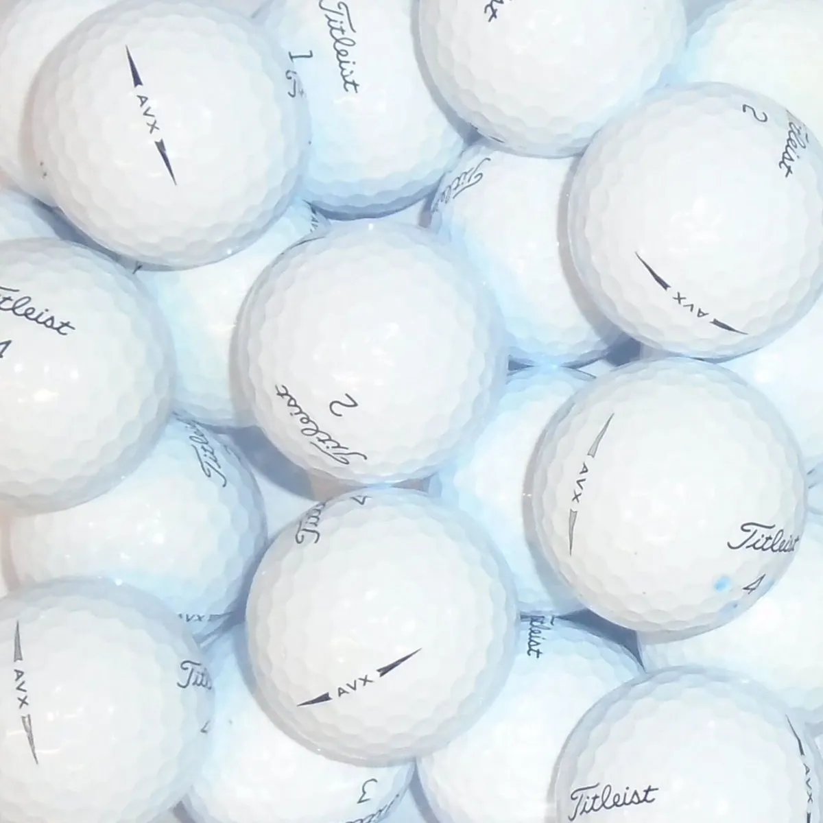 Titleist AVX - Pearl/A Grade Lake Golf Balls - 22