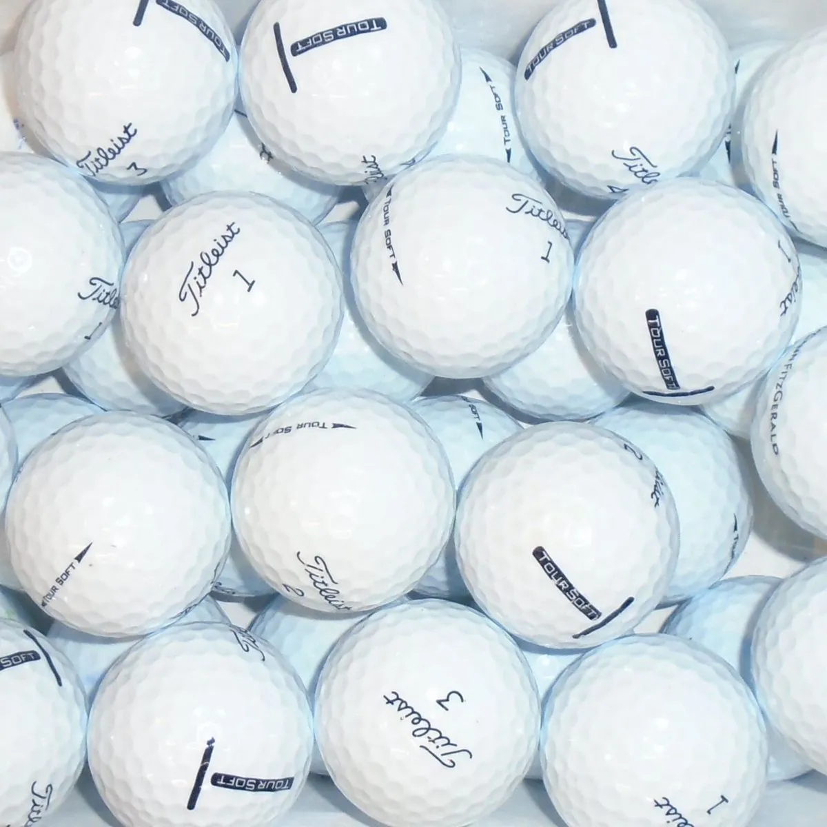 Titleist Tour Soft Lake Golf Balls - 18 Balls
