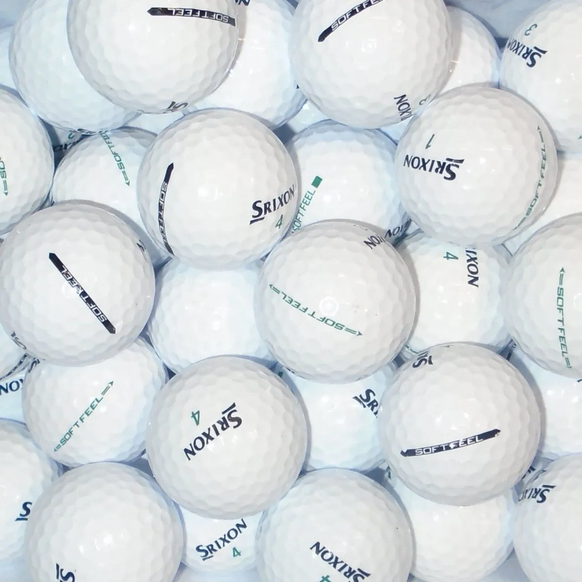 Srixon Soft Feel Lake Golf Balls - 44 Balls